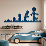 Vinilos Infantiles: Evoluci&oacute;n Figuras Lego 23