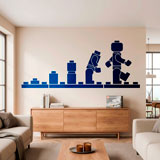 Vinilos Infantiles: Evoluci&oacute;n Figuras Lego 5