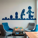 Vinilos Infantiles: Evoluci&oacute;n Figuras Lego