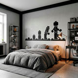 Vinilos Infantiles: Evoluci&oacute;n Figuras Lego