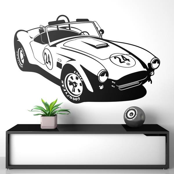 Vinilos Decorativos: Coche Deportivo AC Cobra