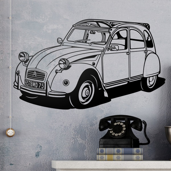 Vinilos Decorativos: Citroën 2CV