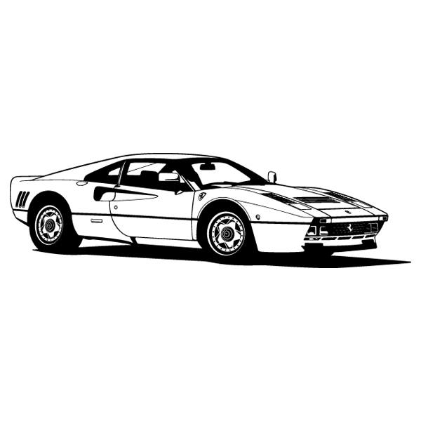 Vinilos Decorativos: Ferrari 288 GTO