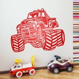 Vinilos Decorativos: Monster Truck BigFoot 2