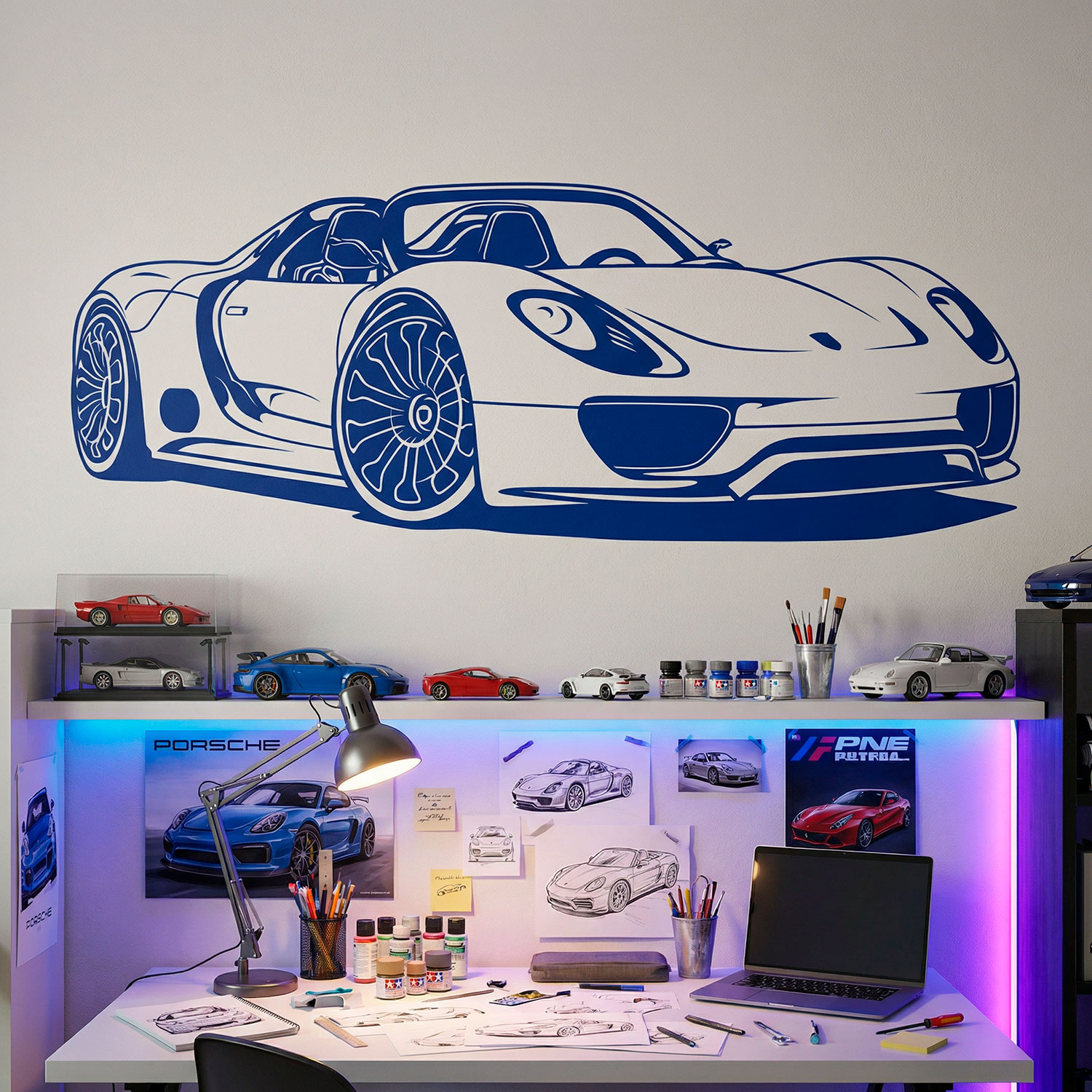 Vinilos Decorativos: Porsche 918 Spyder