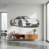 Vinilos Decorativos: Porsche 918 Spyder 7