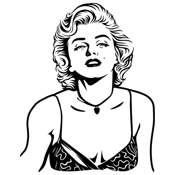 Vinilos Decorativos: Marilyn Monroe