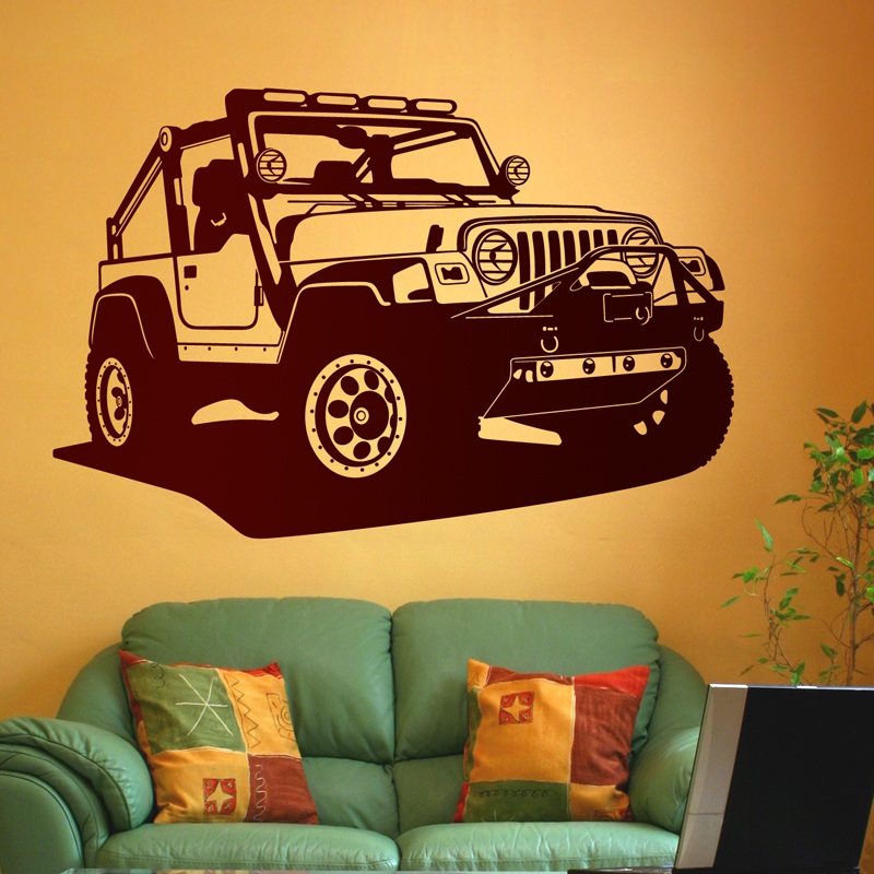 Vinilos Decorativos: Jeep Wrangler