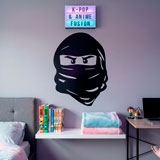 Vinilos Infantiles: Cara de Lego Ninja 11