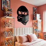 Vinilos Infantiles: Cara de Lego Ninja 17