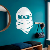 Vinilos Infantiles: Cara de Lego Ninja 6