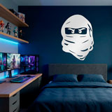 Vinilos Infantiles: Cara de Lego Ninja 9