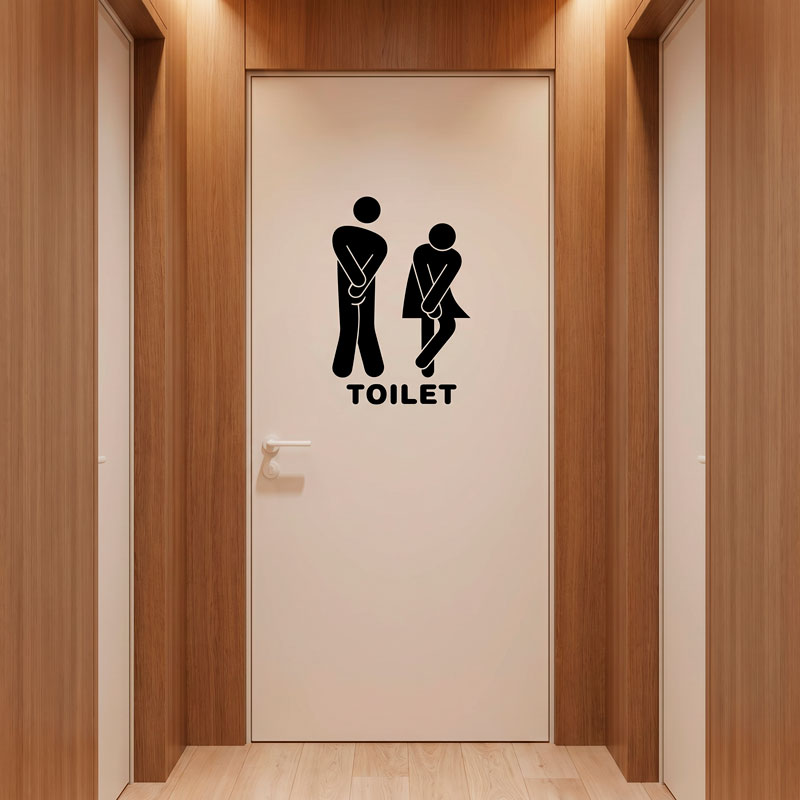 Iconos graciosos ba&ntilde;o toilet 6/6