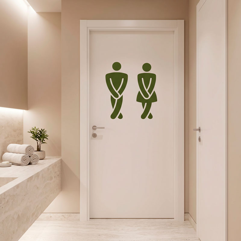 S&iacute;mbolo ba&ntilde;os divertido 5