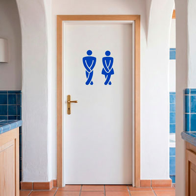 S&iacute;mbolo ba&ntilde;os divertido 9