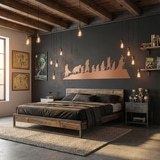 Vinilos Decorativos: Skyline El se&ntilde;or de los anillos 18