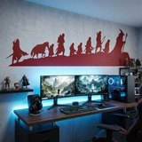 Vinilos Decorativos: Skyline El se&ntilde;or de los anillos 10