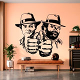 Vinilos Decorativos: Bud Spencer y Terence Hill 9