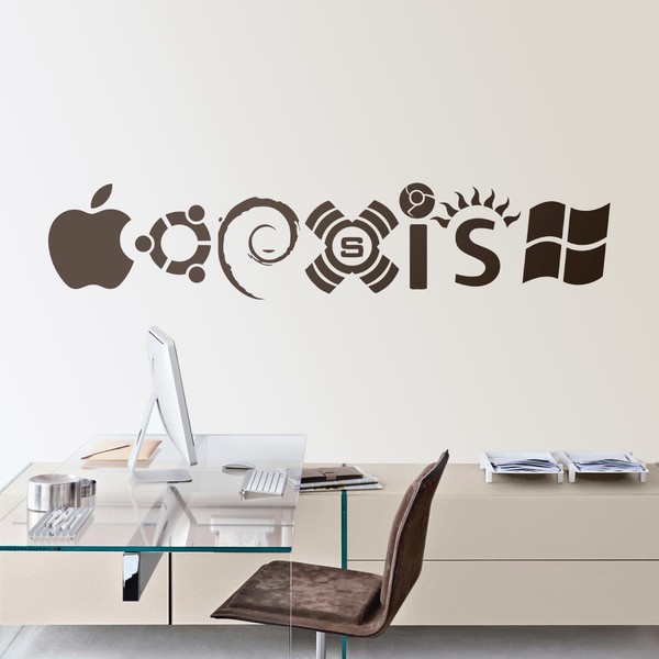 Vinilos Decorativos: Coexist Sistemas Operativos 0