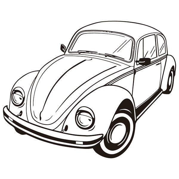 Vinilos Decorativos: Volkswagen escarabajo