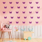 Vinilos Decorativos: Kit de 9 Mariposas 2