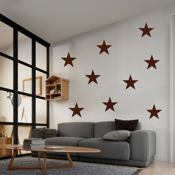 Vinilos Decorativos: 9X vinilos de Estrellas