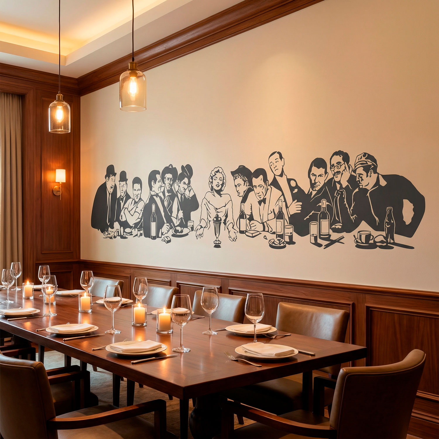 Vinilos Decorativos: La &uacute;ltima cena en Hollywood