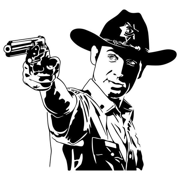 Vinilos Decorativos: Rick Grimes