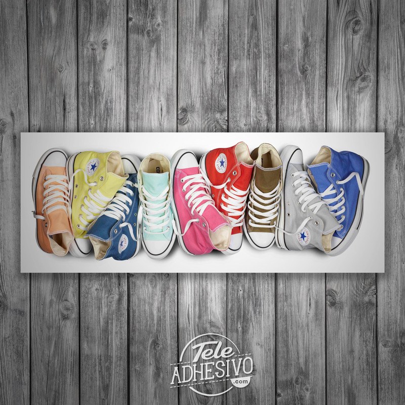 Vinilos Decorativos: Zapatillas Converse