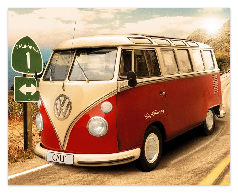 Vinilos Decorativos: Furgoneta Volkswagen California