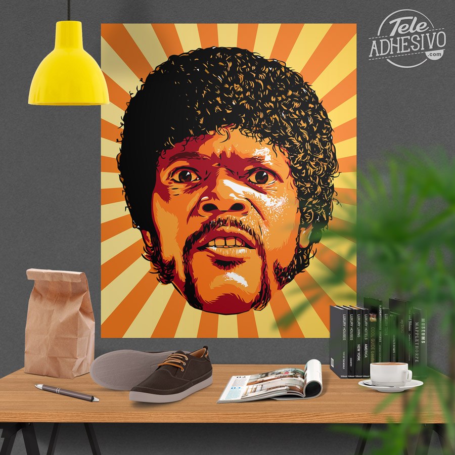 Vinilos Decorativos: Jules Winnfield, Pulp Fiction