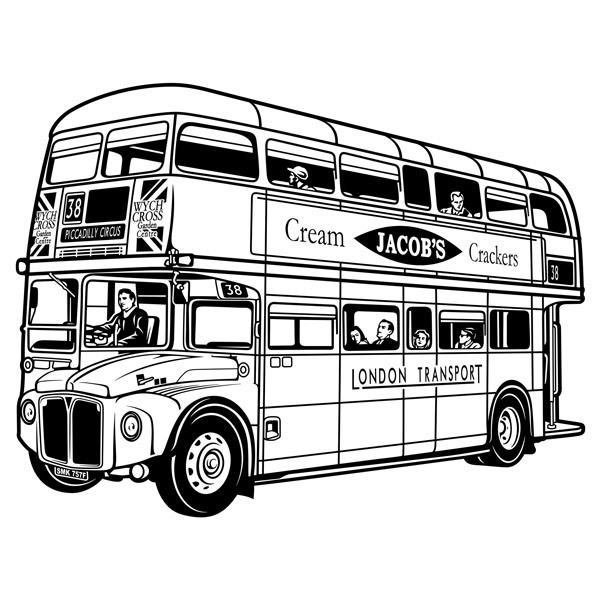 Vinilos Decorativos: Autobús Routemaster