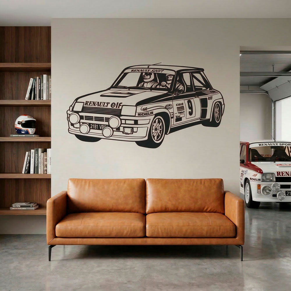 Vinilos Decorativos: Renault 5 Turbo Rally