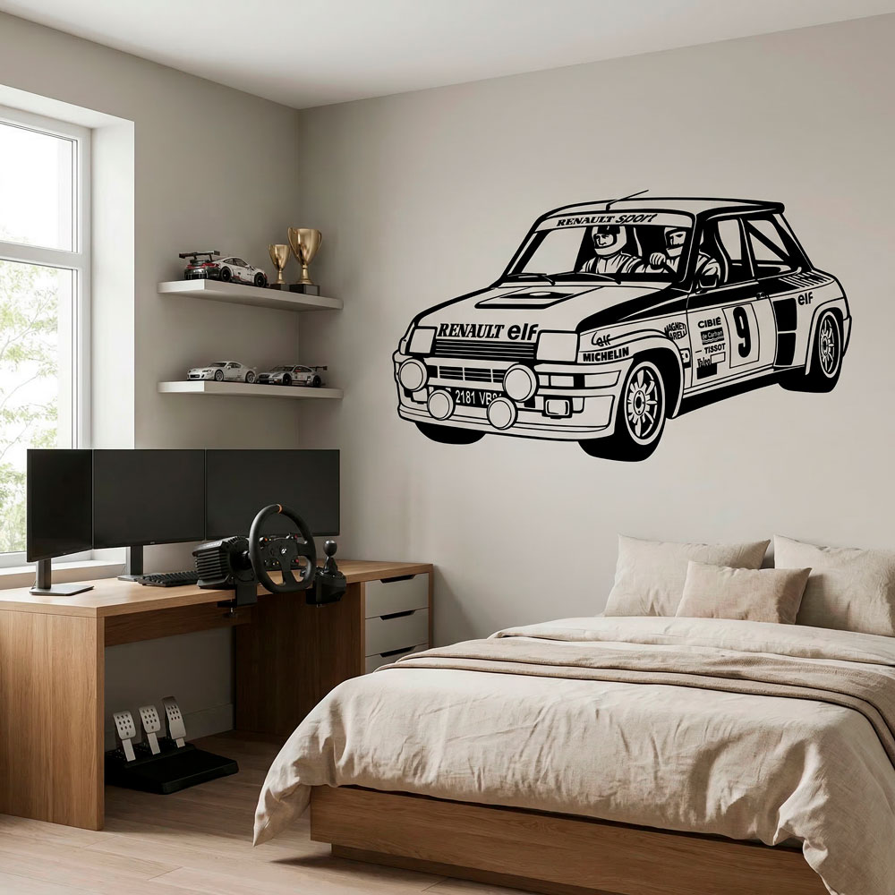 Vinilos Decorativos: Renault 5 Turbo Rally