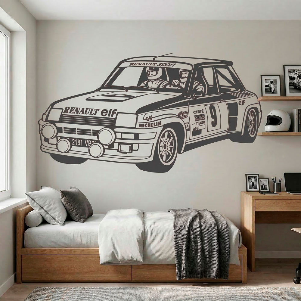 Vinilos Decorativos: Renault 5 Turbo Rally