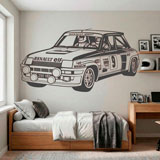 Vinilos Decorativos: Renault 5 Turbo Rally 7