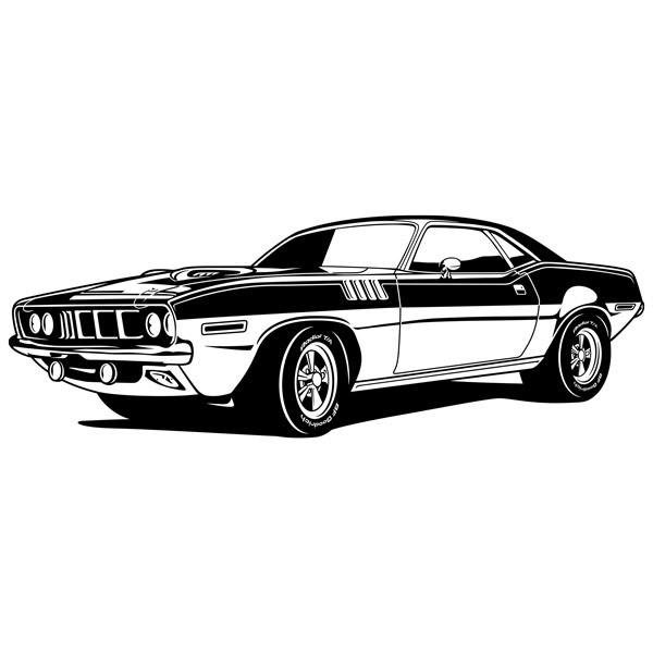 Vinilos Decorativos: Ford Mustang Muscle Car