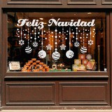 Vinilos Decorativos: Decoración Feliz Navidad 3