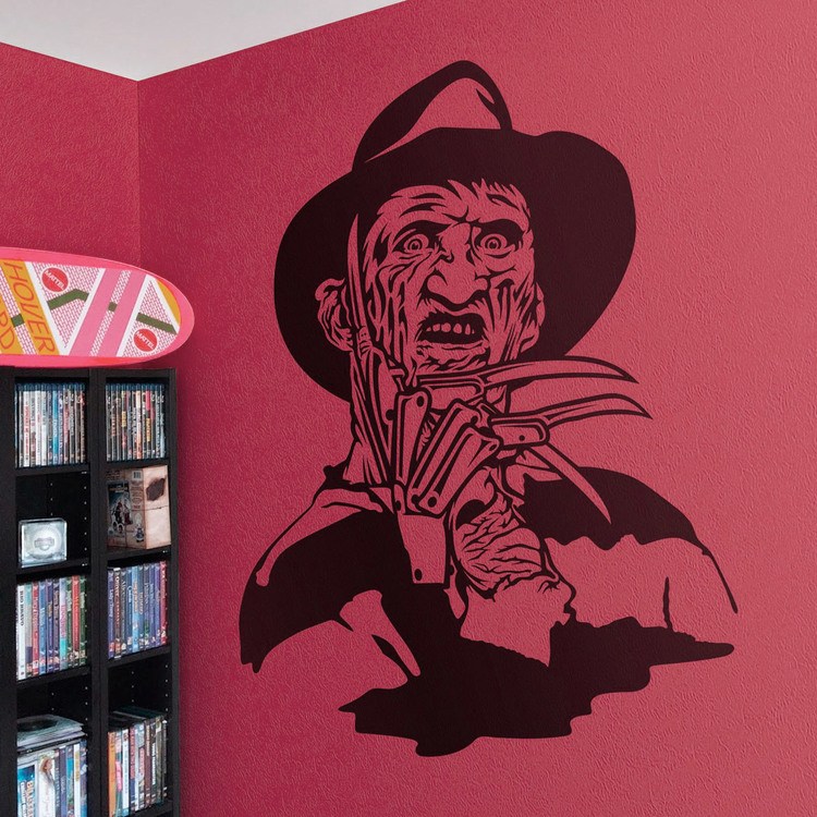 Vinilo decorativo Freddy Krueger