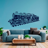 Vinilos Decorativos: Locomotora tren de vapor 4
