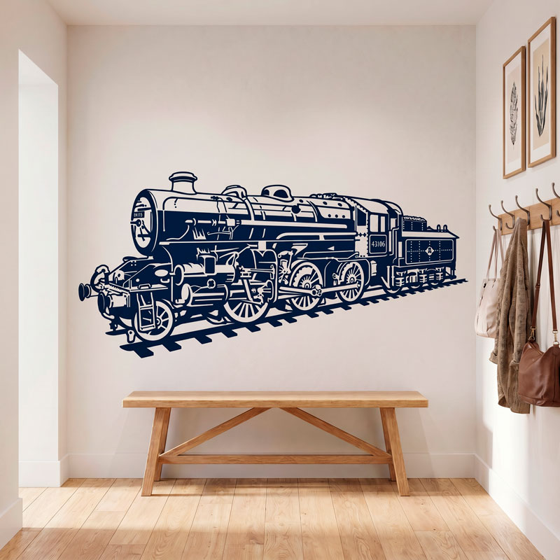 Locomotora tren de vapor 7/9
