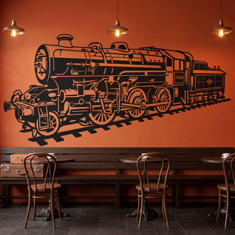 Locomotora tren de vapor 8/9
