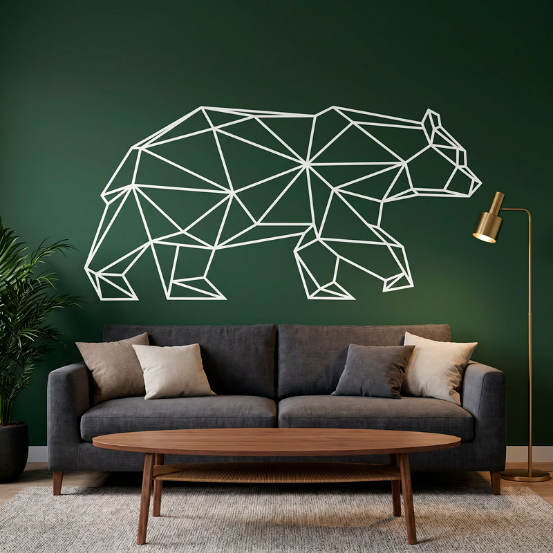 Origami geom&eacute;trico Oso 8/9