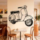 Vinilos Decorativos: Moto Vespa 12