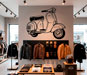 Vinilos Decorativos: Moto Vespa 5