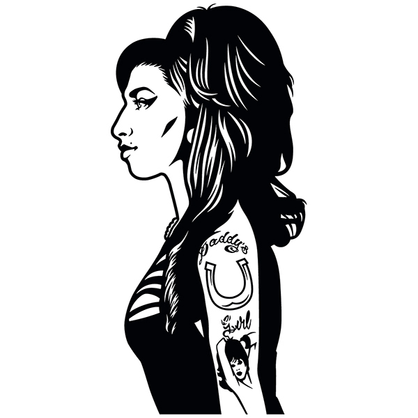 Vinilos Decorativos: Amy Winehouse