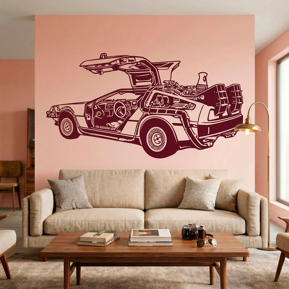 Vinilos Decorativos: DeLorean