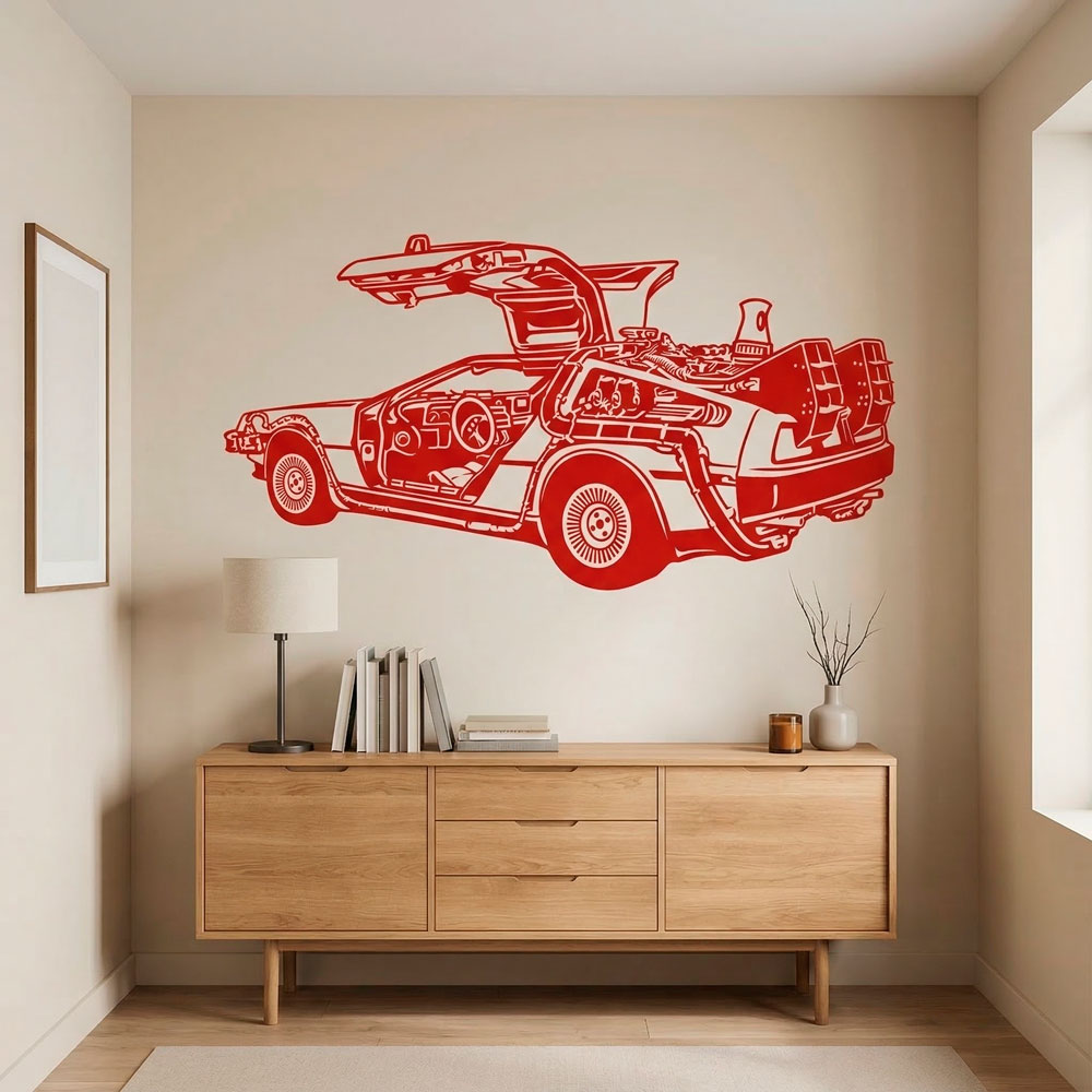 Vinilos Decorativos: DeLorean