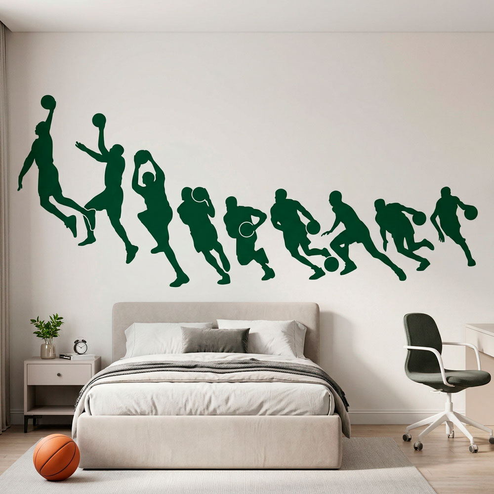 Baloncesto Michael Jordan siluetas 16
