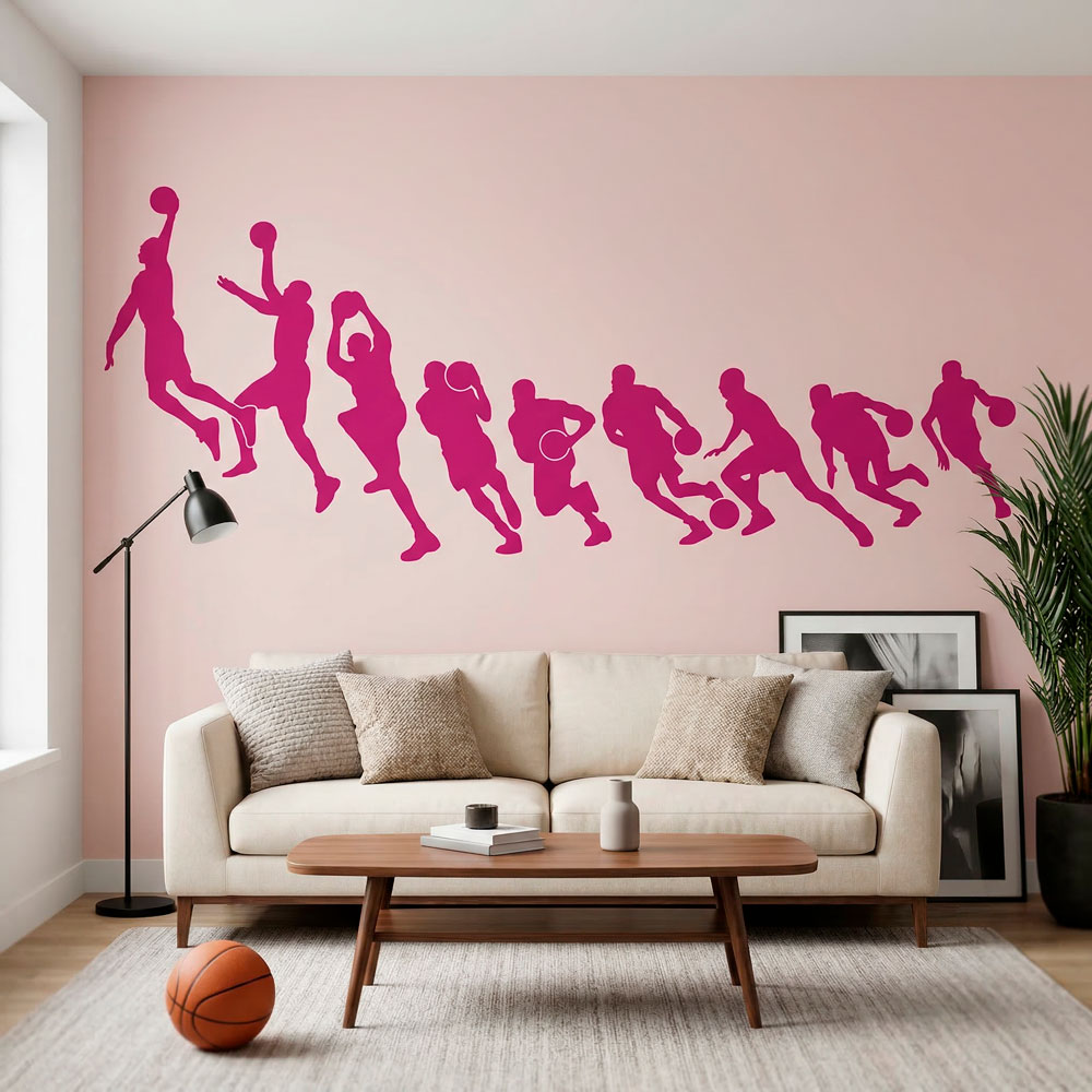 Baloncesto Michael Jordan siluetas 9